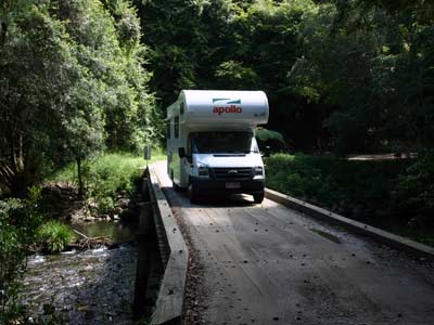 enge Br&uuml;cke f&uuml;r unseren Mini